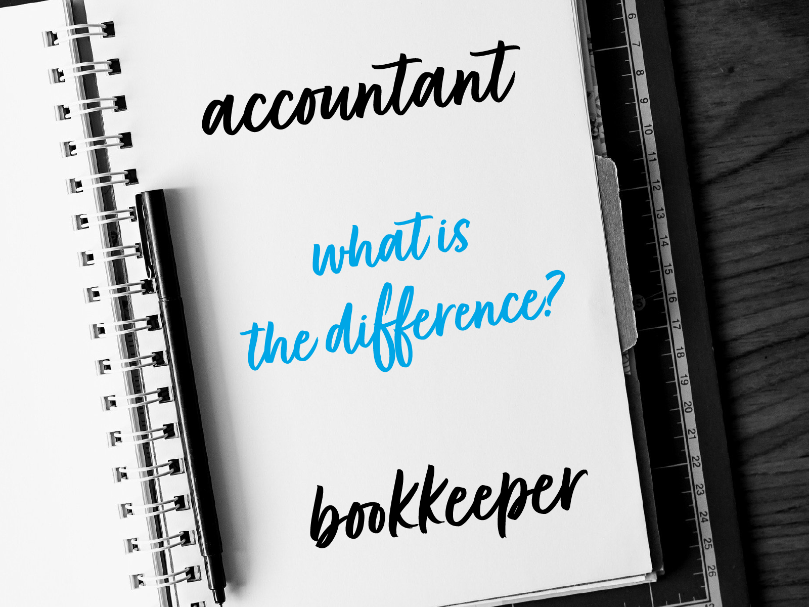 accountant versus bookkeeper difference blog